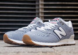 水手风格，New Balance 574 “Sea Salt” 蓝白条纹登场