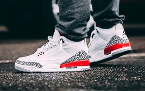 值不值得入手？看一波 Air Jordan 3 “Katrina” 上脚图再做决定！