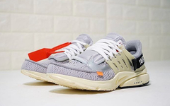 颜色太多了吧！OFF-WHITE x Air Presto 灰色实物图曝光！