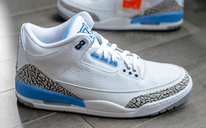 亲友限定！Air Jordan 3 “UNC” PE 超限量250双！