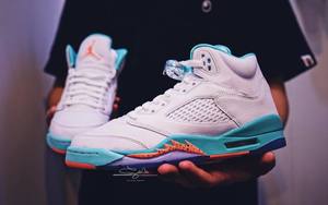 小姐姐专属！全新 Air Jordan 5 GS 释出实物美图！