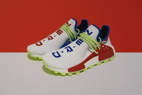 抢先预览！ Creme x N.E.R.D. x adidas 全新联名 PW Hu NMD 鞋款