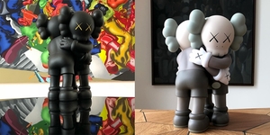 KAWS 新玩偶 “TOGETHER” 黑白双色亮相！