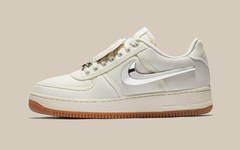 Travis Scott x Nike Air Force 1 全新「Sail」配色发售日期确定