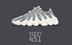 火山造型！全新Yeezy 451 了解一下？