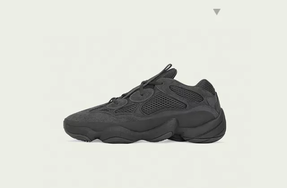 预约开启！三个字认识YEEZY 500 Utility Black