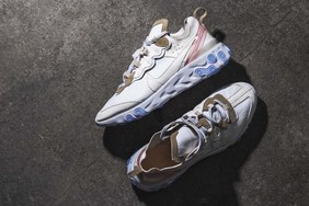 皮革版本， Nike React Element 87 全新客制作品