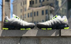 Nike 变种鞋款 Air VaporMax 95「Neon」更多细节曝光