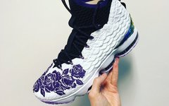心有猛虎，细嗅蔷薇！近赏 Nike LeBron 15 “Purple Rain”！