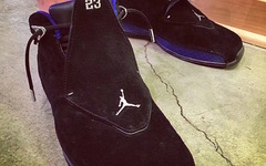 首次归来！Air Jordan 18 黑蓝上脚欣赏！