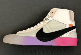 还有彩虹配色？！OFF-WHITE x Blazer Mid “Rainbow” 惊现网络