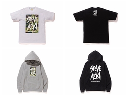 A BATHING APE 与 DJ Steve Aoki 推出联名别注系列