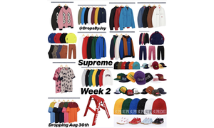 Supreme 2018 秋冬第 2 周发售单品一览