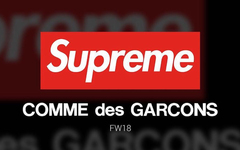 Supreme x COMME des GARÇONS 18 秋冬联名预告