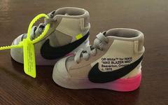 软萌版本！ Off-White x Nike Blazer "QUEEN"婴儿版客制作品亮相