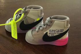 软萌版本！ Off-White x Nike Blazer "QUEEN"婴儿版客制作品亮相