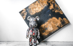 MEDICOM TOY 与艺术家打造“泼墨” BE@RBRICK