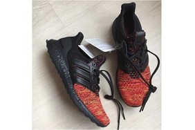 权利的游戏 x UltraBOOST「House Targaryen」黑红版本实物曝光