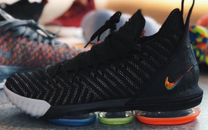 年底发售！彩虹大底 Nike LeBron 16 “I Promise” 实物曝光！