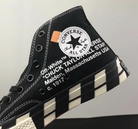 OW x CONVERSE Chuck Taylor 2.0 黑色版本曝光？！