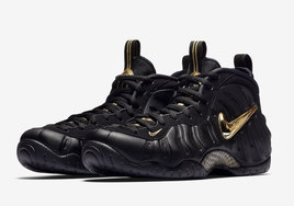 官图释出！Nike Air Foamposite Pro “Black Gold” 下月发售！