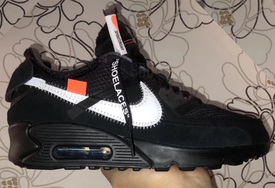 实物曝光！OFF-WHITE x Air Max 90 秋季发售！