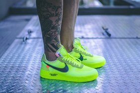 Off-White x Nike Air Force 1 全新「Volt」配色上脚一览