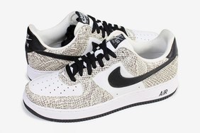 传闻！ Nike 将复刻经典蛇纹 Air Force 1“Cocoa Snake”