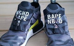 NEIGHBORHOOD x BAPE x adidas 三方联名 NMD_TS1 曝光！
