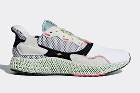 adidas Consortium 革新混血跑鞋 ZX 4000 4D 官方图片释出