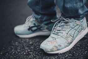 atmos x ASICSTIGER GEL-Lyte III“世界地图”配色登场！