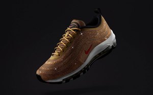 Swarovski® x Nike 全新联名 Air Max 97 LX「Metallic Gold」 即将发售