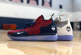 萌萌哒哈士奇头像！Nike KD11 康涅狄格大学 PE 曝光