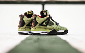 The Shoe Surgeon 打造仙人掌主题 Travis Scott x Air Jordan 4