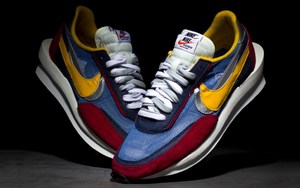 配色抢眼！Sacai x Nike「LDV with WAFFLE DAYBREAK」全新蓝色版本近赏