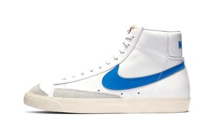 休闲复古！全新 Nike Blazer Mid 77 “Pacific Blue” 即将上架