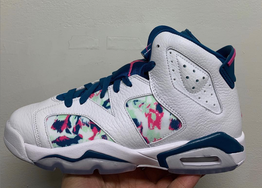 花色迷彩女鞋！Air Jordan 6 GS “Green Abyss” 3月发售