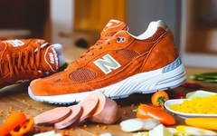 让人心动无比的鲜橙色！New Balance M991 全新配色上架