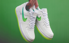 绿果冻！Nike Air Force 1 Volt Green 国外现已发售