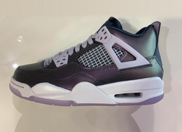 超酷蓝色金属装扮！Air Jordan 4全新配色曝光