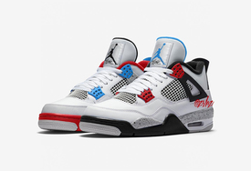 AJ4配色三巨头集合，Air Jordan 4 "What the" 正面照来啦！