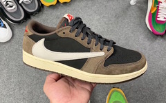 更多细节曝光！ Travis Scott x Air Jordan 1 Low 九月登场