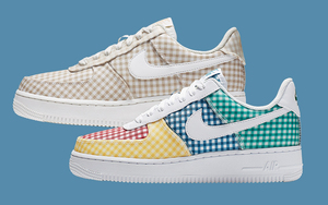 别致的格纹拼接！Nike Air Force 1 全新夏季专属配色即将登场