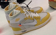 黄色版本的Air Jordan 1 x Off-White 你见过吗？