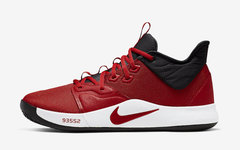 全新大红装扮！Nike PG 3 “University Red” 即将登场