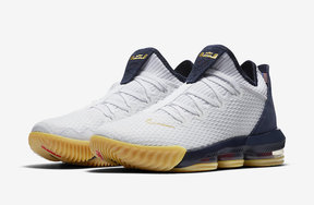 奥林匹克配色 Nike LeBron 16 Low 下月初亮相，是你喜欢的设计吗？