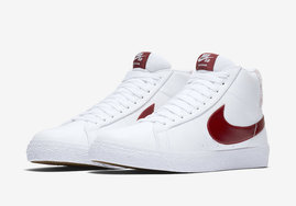 后跟鞋标亮了，Nike SB Blazer "Team Red" 即将发售