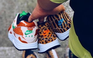 长颈鹿纹，豹纹和斑马纹加持！atmos x Nike Air Max 1 “Animal 3.0” 即将来袭