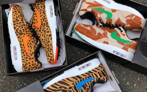 入手难度不小！atmos x Nike Air Max 1 “Animal Pack 3.0” 系列本周发售