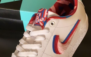 重叠 Swoosh 极其抢眼！Parra x Nike SB Blazer Low 本月亮相